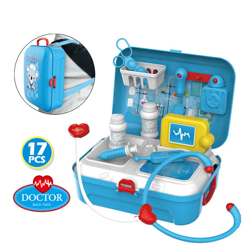 Jouets pour enfants Kit médical Médecin Infirmière Dentiste Faire semblant de jouer au rôle Jouets pour enfants Ensemble Éducation Drôle Apprentissage Jouet Juguetes LJ201012