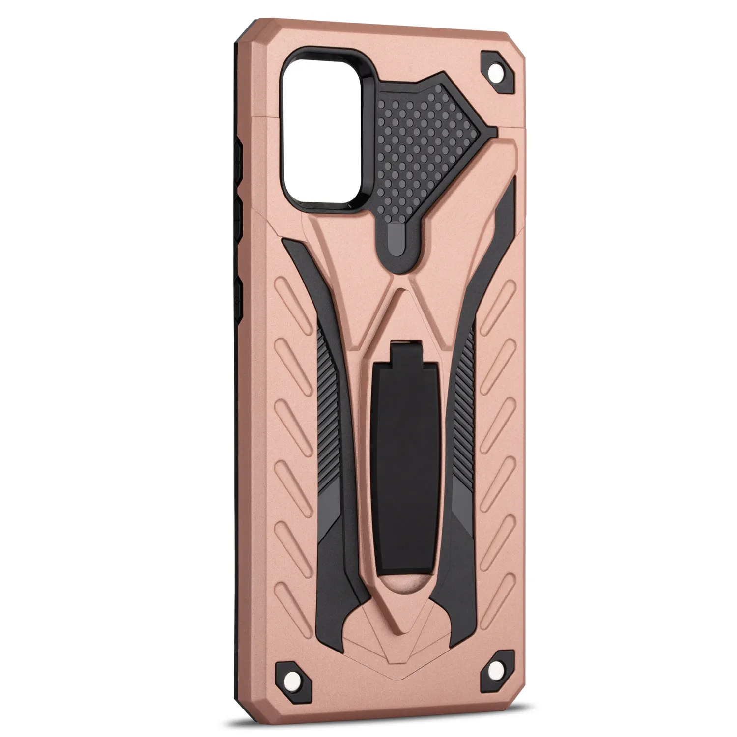 Robuuste Armor Beschermende Gevallen Voor Samsung Galaxy A31 A51 A71 A21s A10s A20s A50s A70s M30s Soft TPU Hard PC kickstand Back Cover