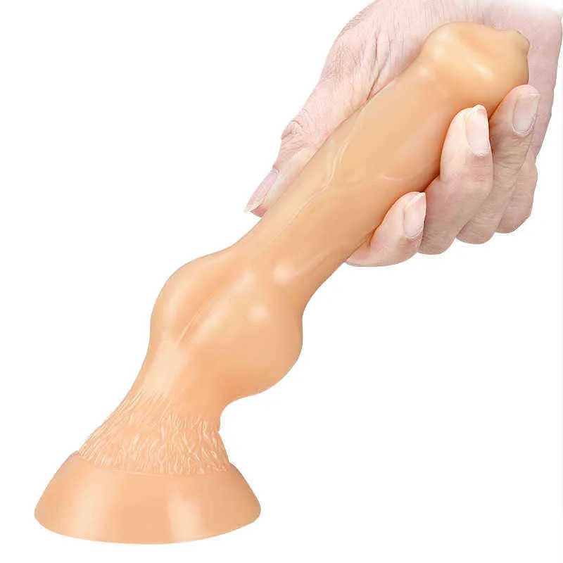 NXY DILDOS ANAL Zabawki PVC Sztuczny Root Penis Plug Masturbacja Urządzenie dla mężczyzn i kobiet Soft False Fun Backyard Produkty dorosłych 0225