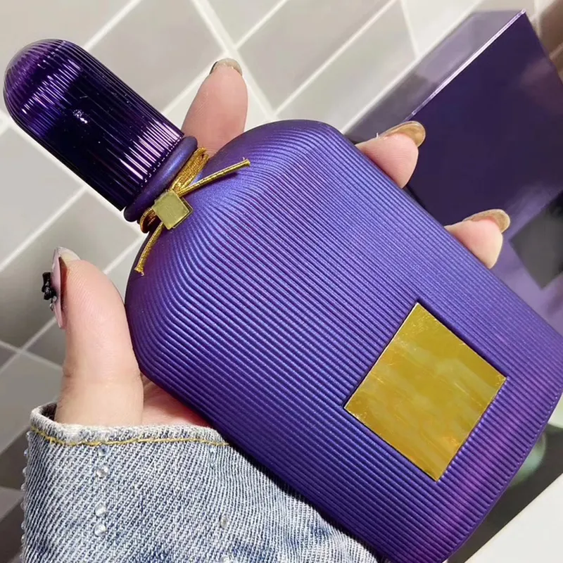 Женщина духи барветорхида элегантная дама спрей и высококачественная фиолетовая бутылка 100 мл EDP быстрая доставка та же бренда
