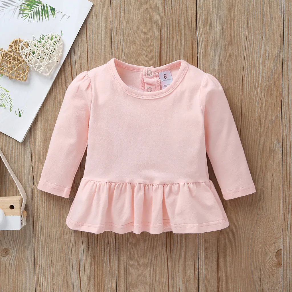 neonata vestito autunno rosa T-shirt vestito + pagliaccetto + pantaloni manica lunga set neonato 2020 vestiti neonato cigno abbigliamento bambini LJ201223