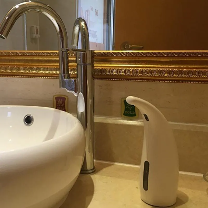 Dispenser di sapone liquido con sensore automatico touchless la cucina domestica Dispenser di sapone accessori da bagno 300ML185u