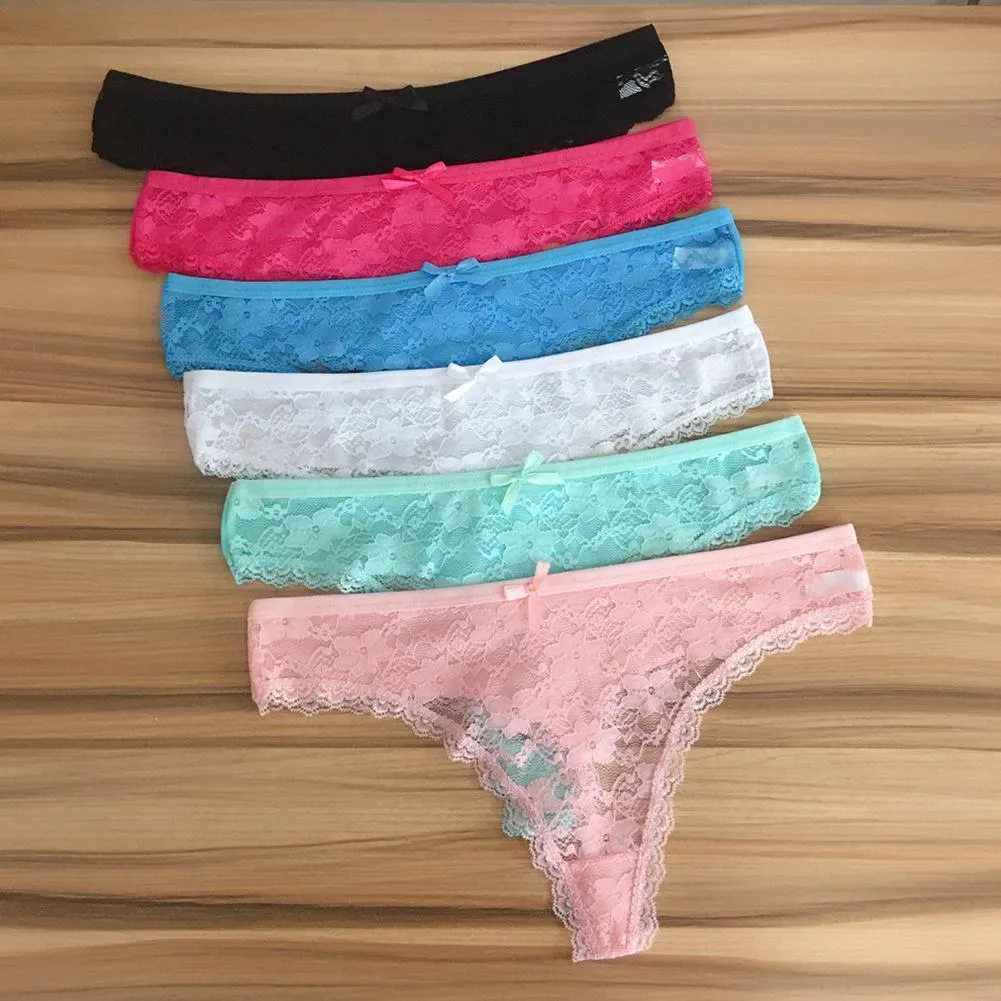 1 stücke Sexy Spitze Thongs Höschen G-String T-zurück Luxuriöse Design Weibliche Unterwäsche M-2XL Damen T-zurück Schöne unterhose