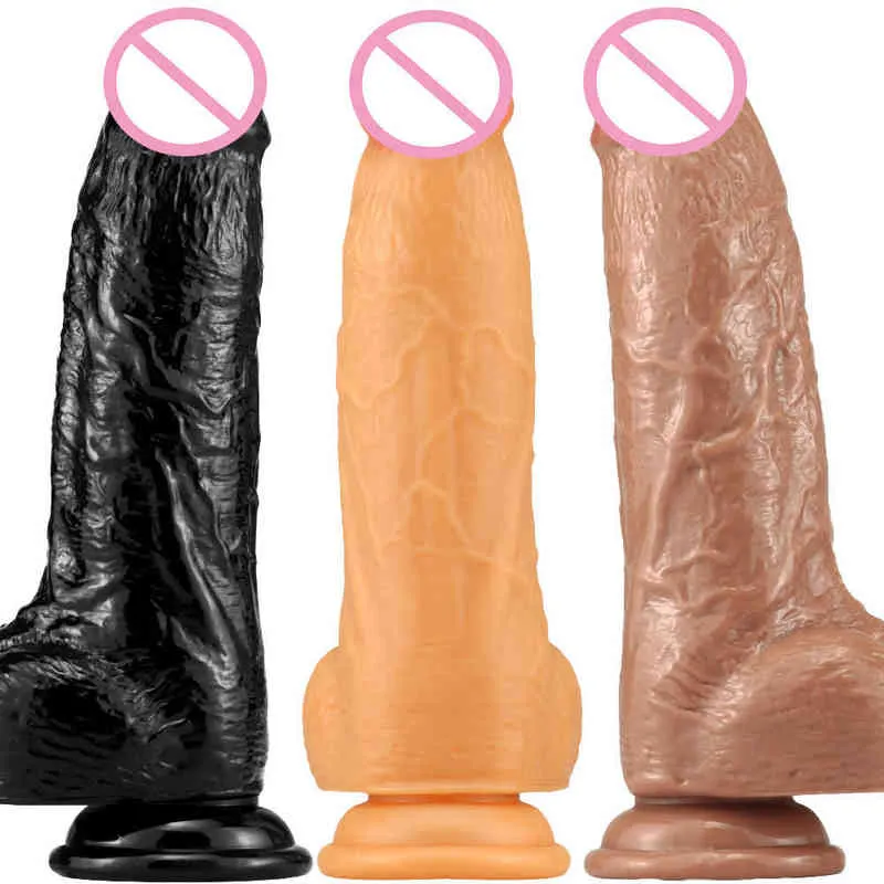 Nxy Dildos Anal Brinquedos Jianzihuang Imitação Penis Adulto Produtos Masturbator Sexo 0225