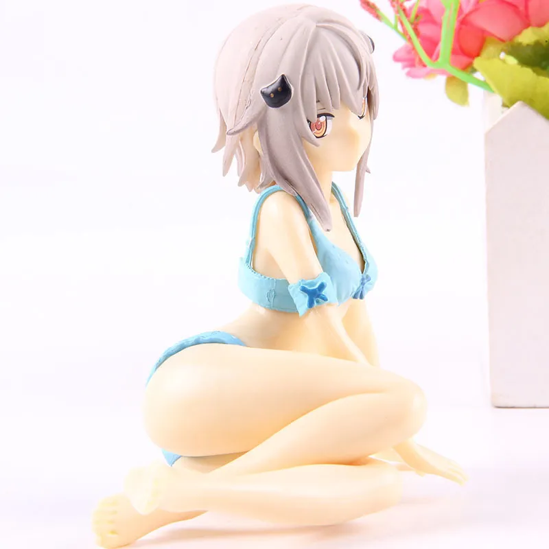 17 Ölçek Toujou Koneko PVC Koleksiyon Modeli Oyuncak Anime Lisesi DXD Kahraman Koneko Toujou Lingerie Ver Action Şekil T2003218262649