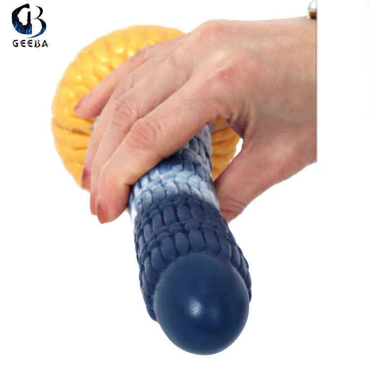 NXY Dildos Anal Toys New Color Silicone Artificial Penis Manual Suction Cup Masturbation Stick Adult Fun Products 0225
