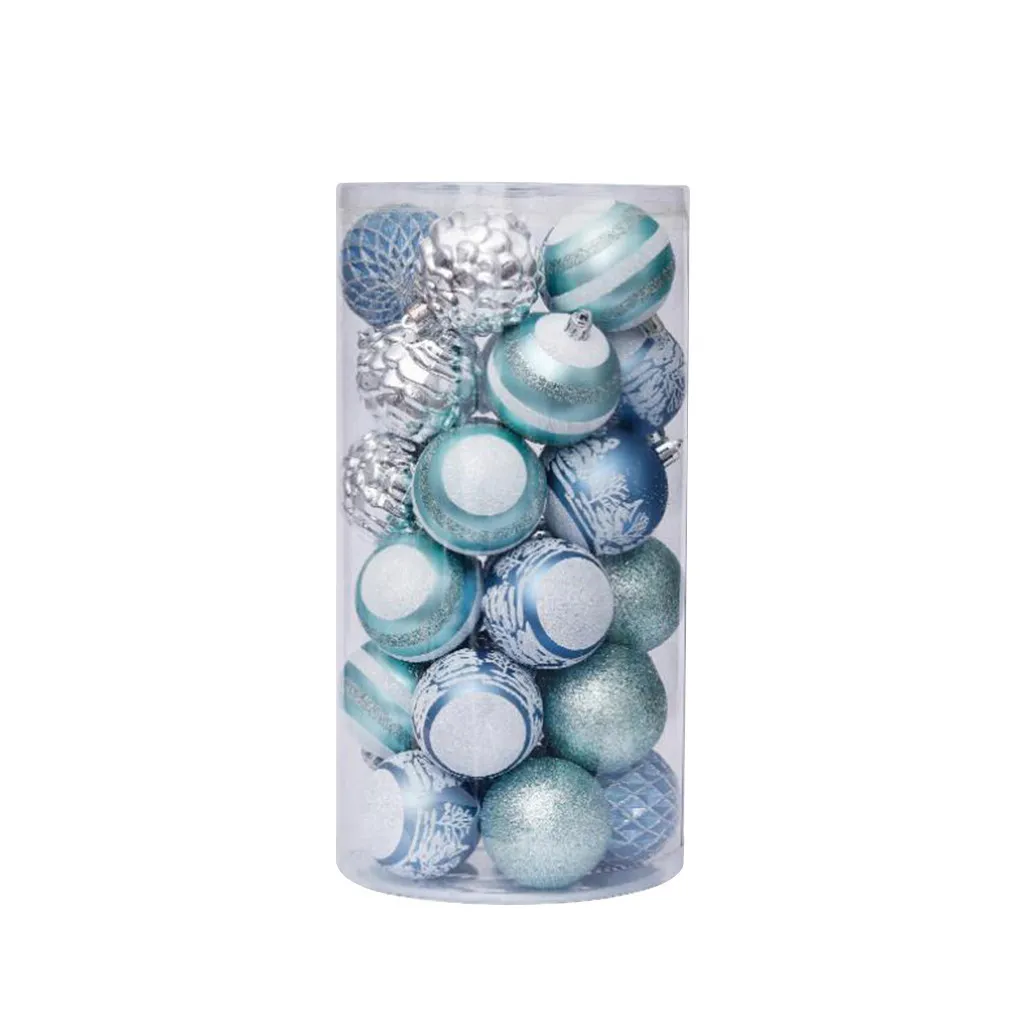 クリスマスデコレーションボールツリー装飾品の大きな泡の発泡スチロール装飾玩具木6cmボール削除Y2010209834561