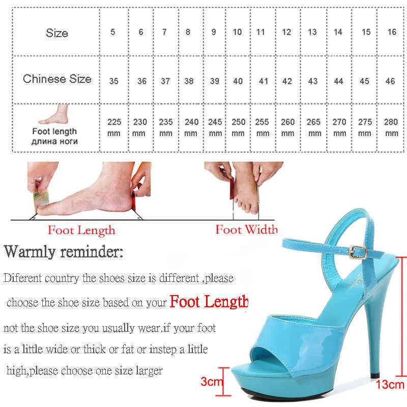 Kobiety wysokie obcasy 13 cm feminina platforma buty ślubne sandały sexy 220309