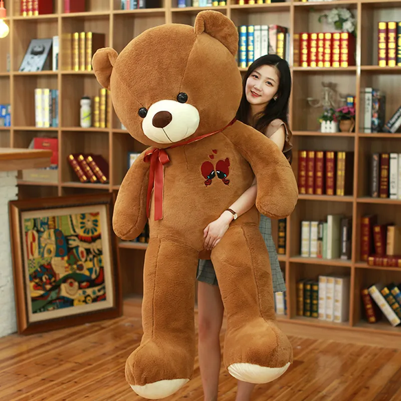 Large Teddy Bear Plush Toy Lovely Giant Bear Huge Stuffed Soft Dolls Kids Toy Birthday Gift For Girlfriend 2010271448648