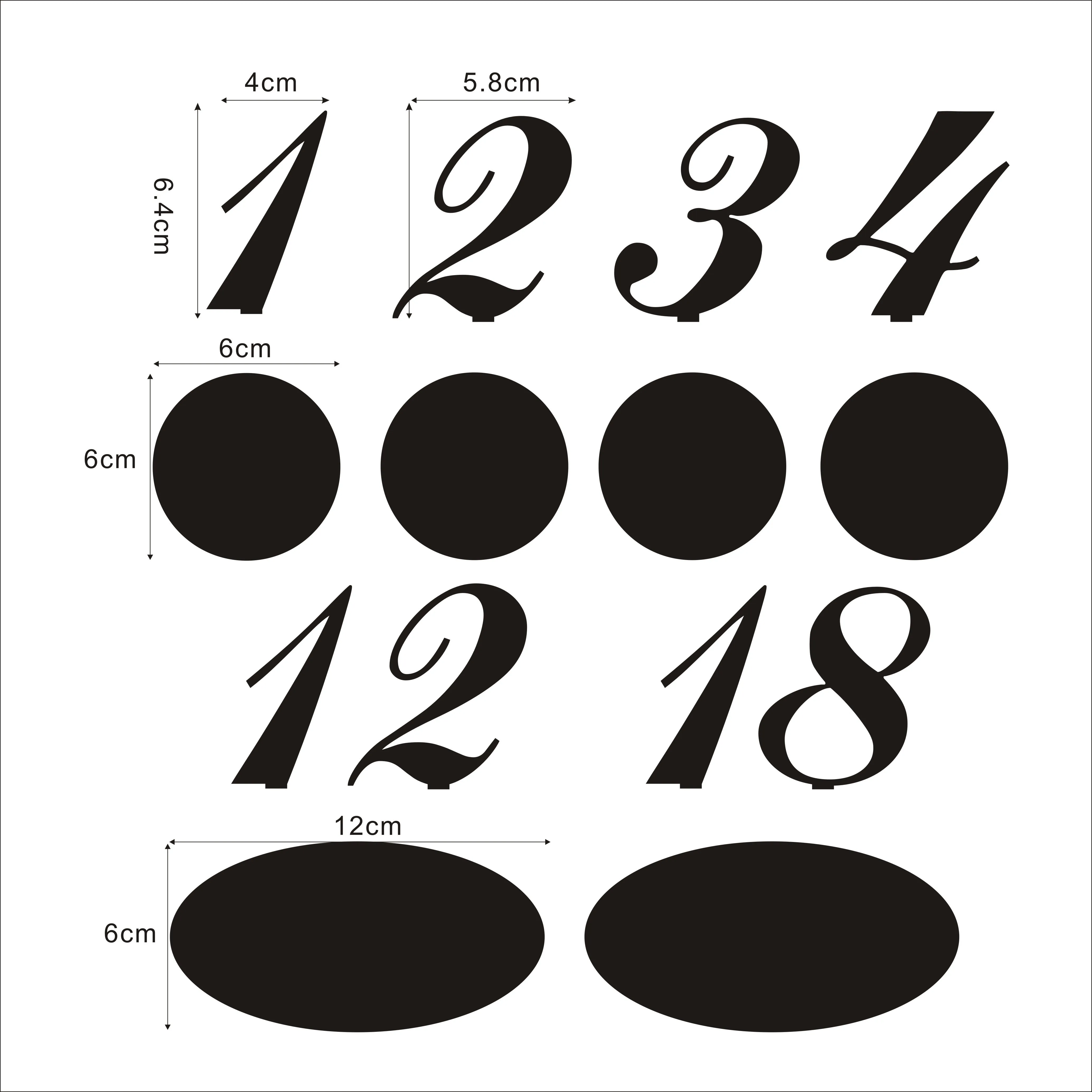 Numery tabeli ślubnych Dekoracja na środkowe elementy ślubne Złote Mirror Znaki akrylowe Dekorowanie numeru przyjęcia Stoi 2009247T5277230