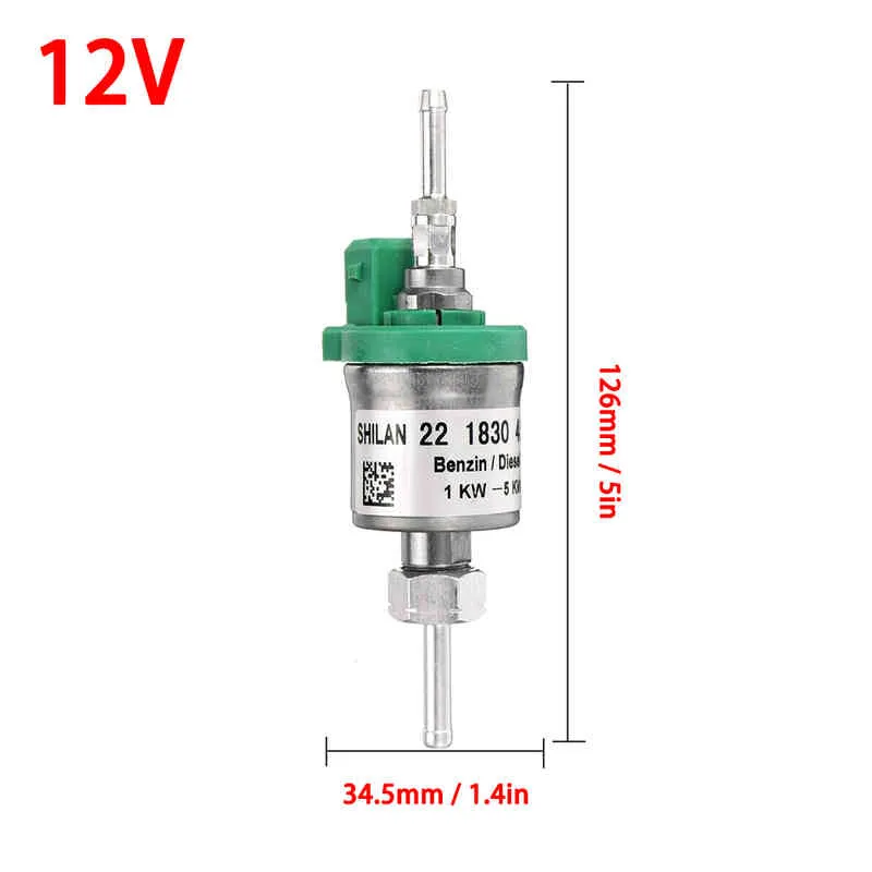 High Quality Durable Car Air Diesel Parking Oil Fuel Pump For Universal Heater 12V 1-5KW Long Life Easy To Install