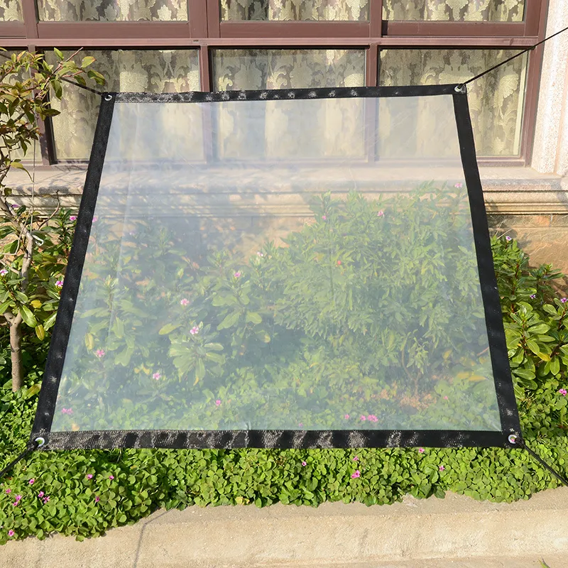 PE Araproofroping Tarp Transparent Pluie Pluie Balcon Jardin Bonsaï Plantes succulentes Couvrer la température du refuge Main