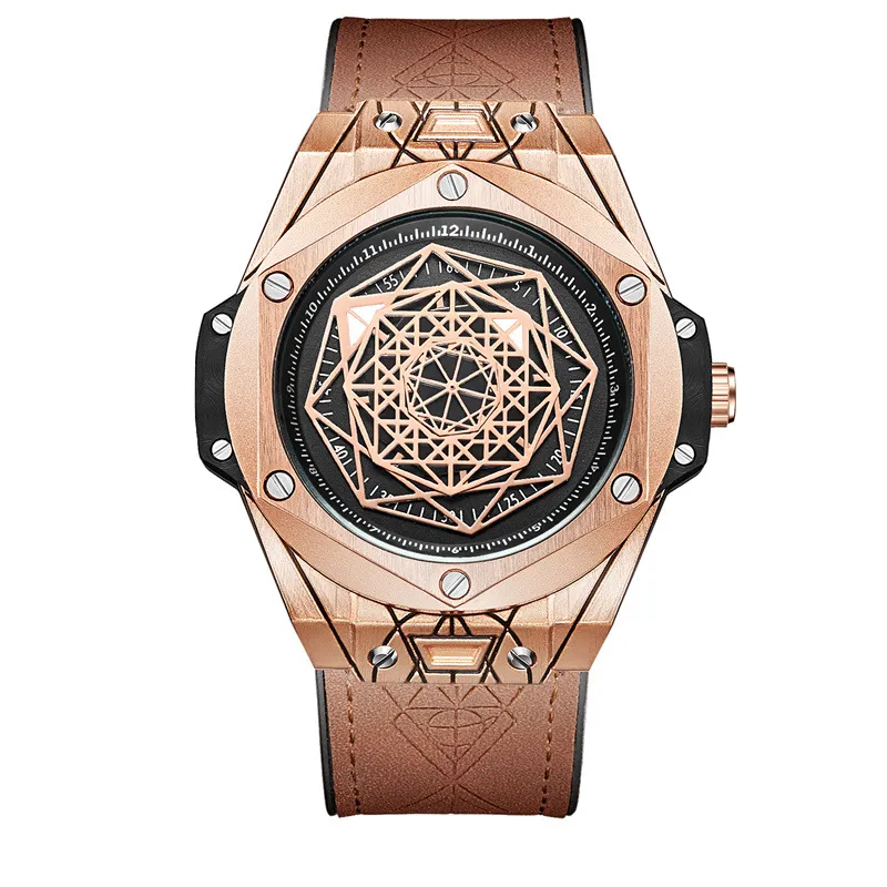 WholewatchesONOL Internet Celebridad Transmisión en vivo Producto más vendido Moda Deportes Cuarzo Reloj estudiante masculino Reloj de pulsera para hombre 299D