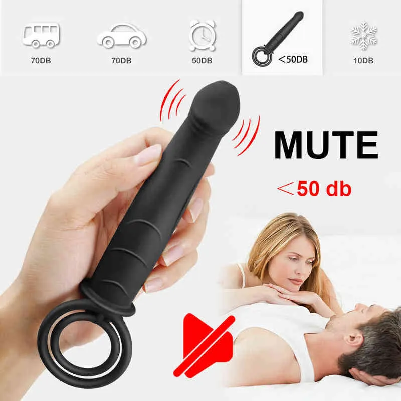 NXY wibratory podwójne wiązka penis dla mężczyzn dorosłych dildo sex anal opóźnione wytrysk zabawki bdsm pary 0210
