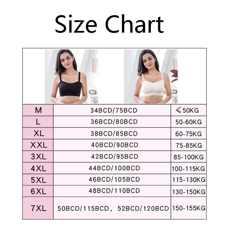 Reggiseno senza spalline Queenral Reggiseni taglie forti intimo donna Reggiseno invisibile Reggiseno push up Bralette 6XL 7XL Reggiseno Soutien Gorge Femme 201202