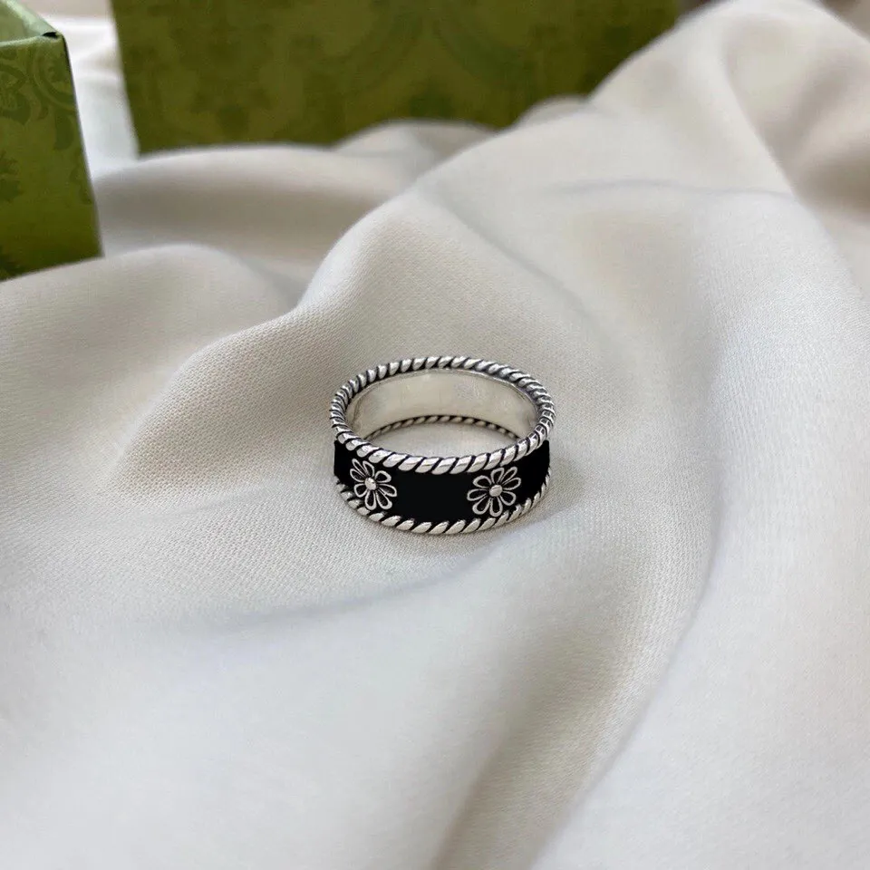Designers anel moda simples fada banda midi anéis casal botânica festa brilhante homens e mulheres jóias presente para aniversário party289s