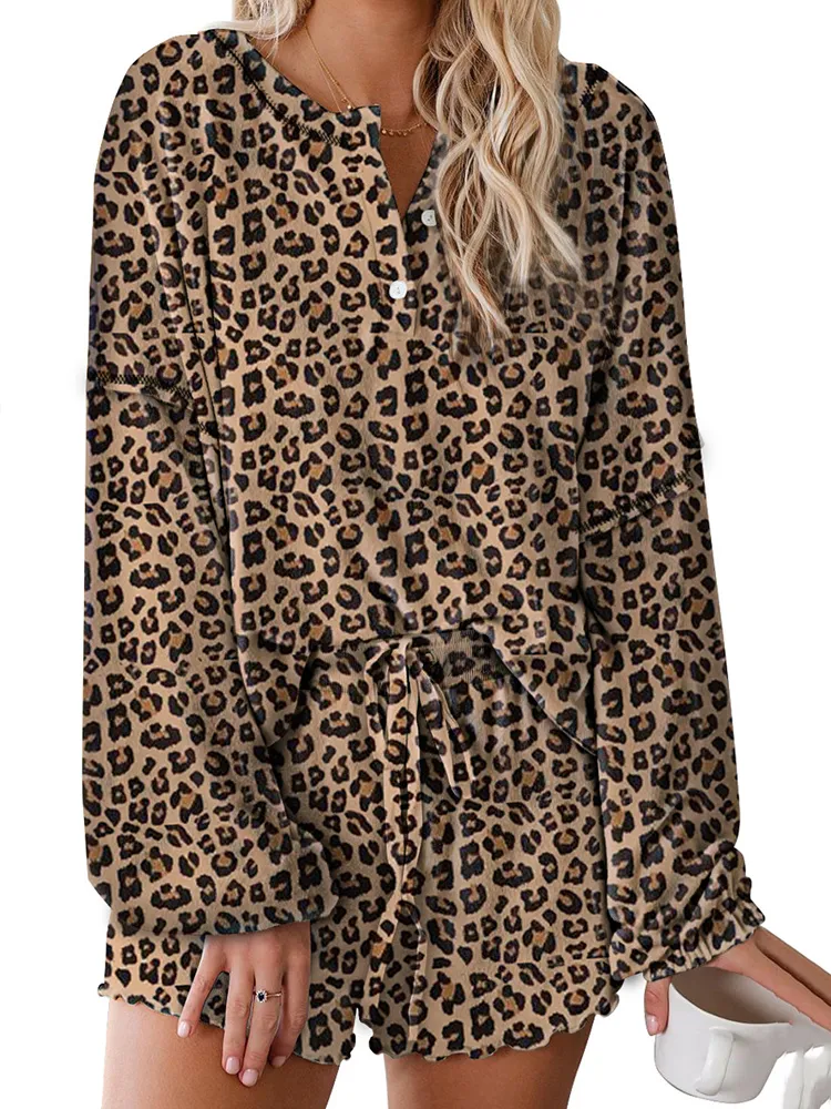Kış Ev Giyim Twopiece Yeni Moda Sıradan Pijamalar Uzun Kollu Tiedye Pijama Set Oneepiece Suit Ev Kıyafetleri Lady T200429