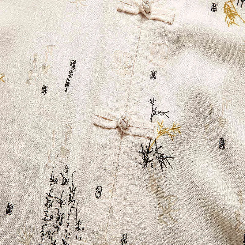 Chinesische Windärmel-Herrenanzüge aus Baumwolle mittleren Alters und alten, wunderschönes Design 211217