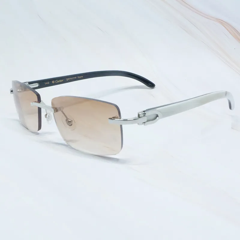 Фирменные солнцезащитные очки, дизайнерские баффы, деревянные брендовые очки, оправа для очков, мужские белые черные деревянные солнцезащитные очки Buffalo Cariter Horn, очки Avdpc255n