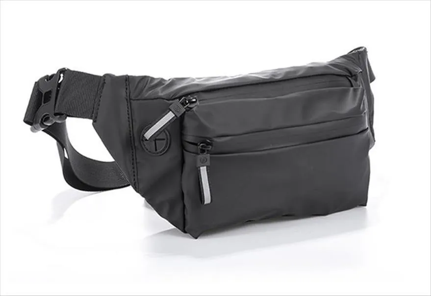 Wodoodporna torba do talii dla kobiety mężczyzna czarny tyłek torebka pasa worki modowe torebka fanypack