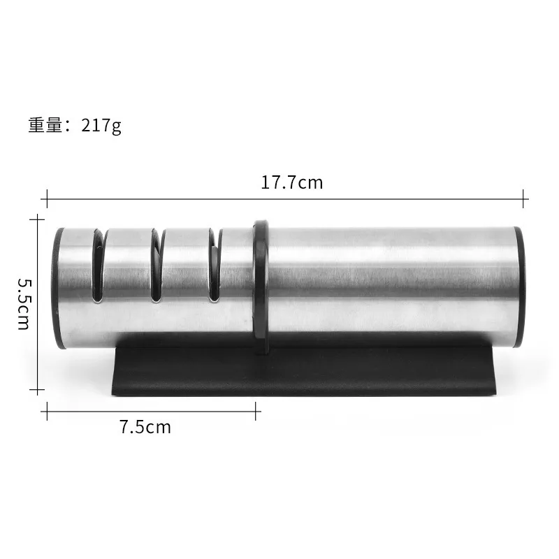 Kniv Ener Tre Scen Keramik Ening Stone CoarseGeinding Daily Kitchen Gadgets Knivs Tillbehör 220311