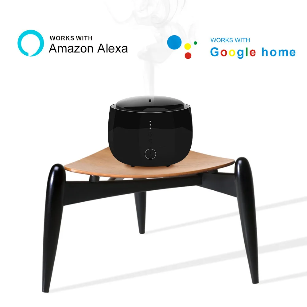 Diffusore aroma intelligente Alexa Google Home App Air Humidifier Olio essenziale Aromaterapia Purificatore 110240V Y200416