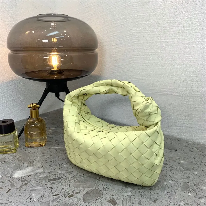 Newarrivals Wallets Designer Cassette Knitted Top Handle Luxurys Bags Handbags Purses Mini Jodie Cloud Hobo Tote Genuine Leather S228a