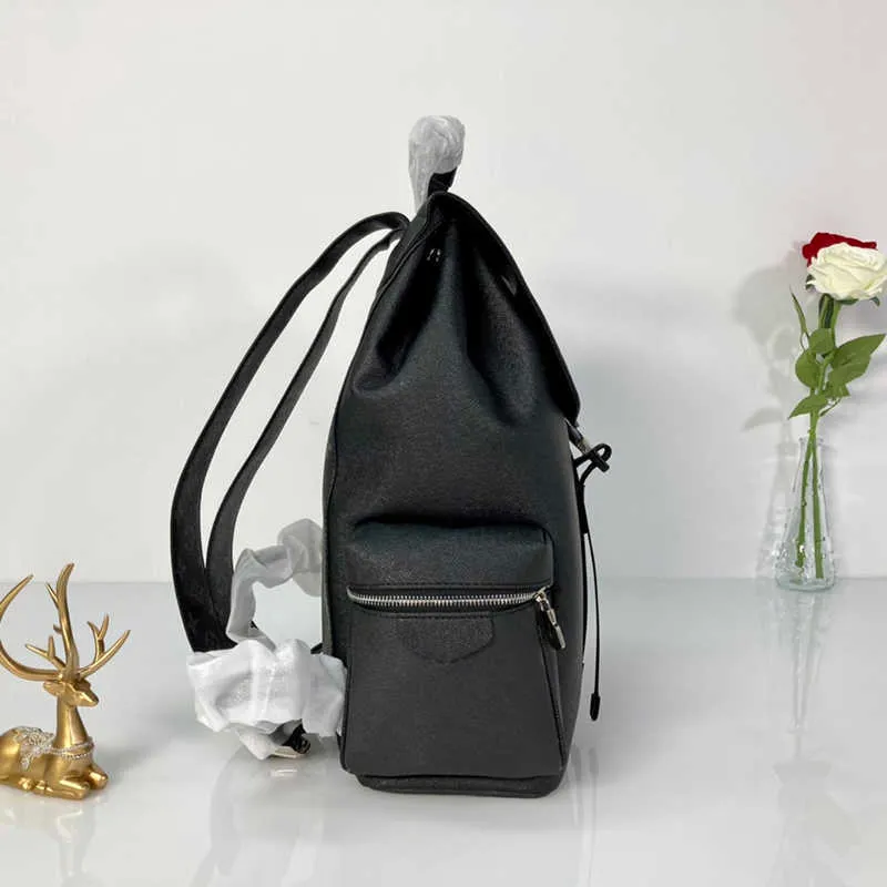 2021 Luxus-Mode-Ledertasche für Herren, Reiserucksack, schwarz, farblich passend, Designer-Buch, große Kapazität an Handtaschen