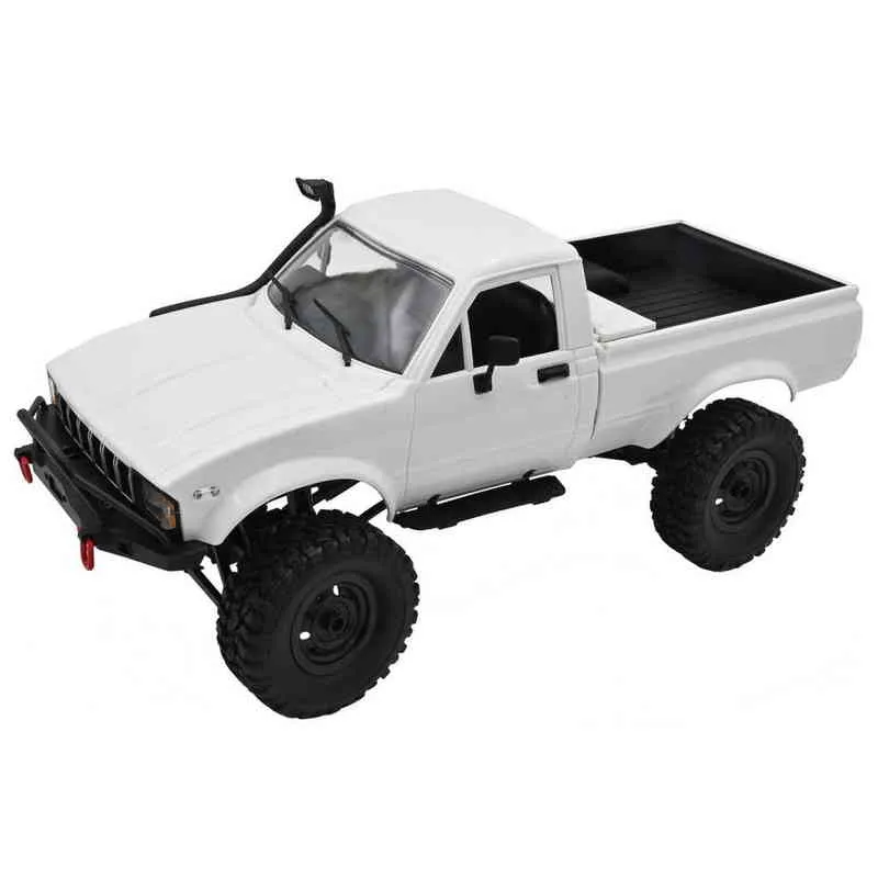 WPL C24 Upgrade C24-1 1:16 RC Auto 4WD Radio Control Off-Road RTR Kit Rock Crawler Electric Buggy Moving Machine S Gift 220119