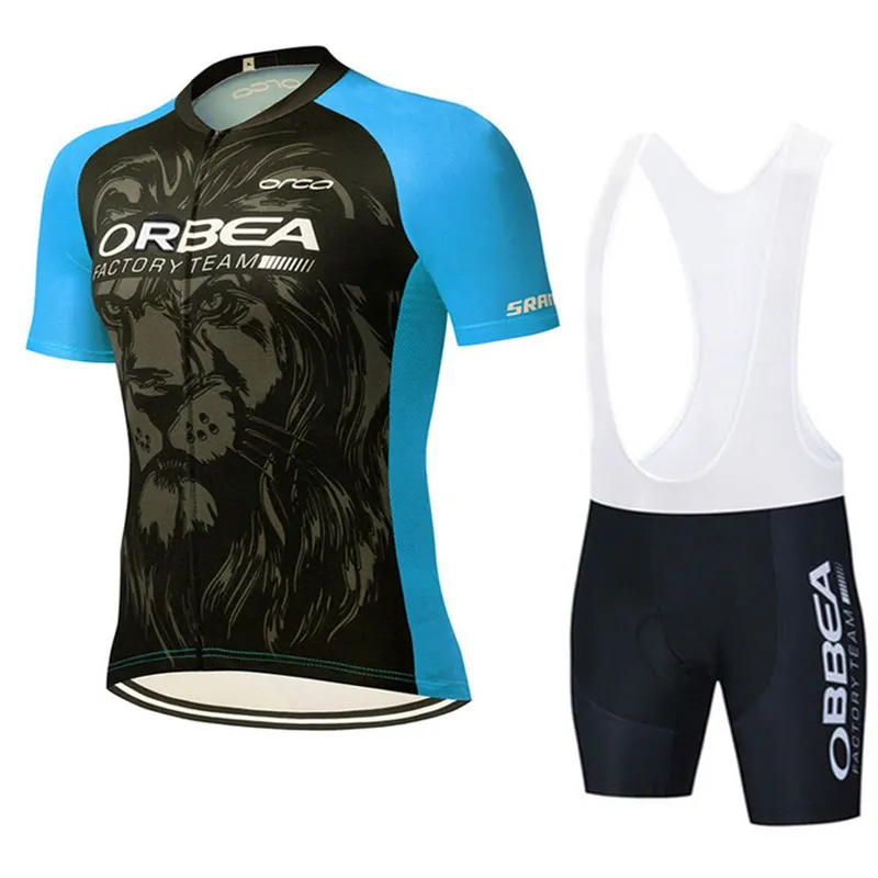 Pro Team Mens Orbea Team Cycling Jersey Suit Pike Shirt Shirt shorts sits Summer Bicycle Clothing Mountain Bike Outfits Ropa ciclismo221y