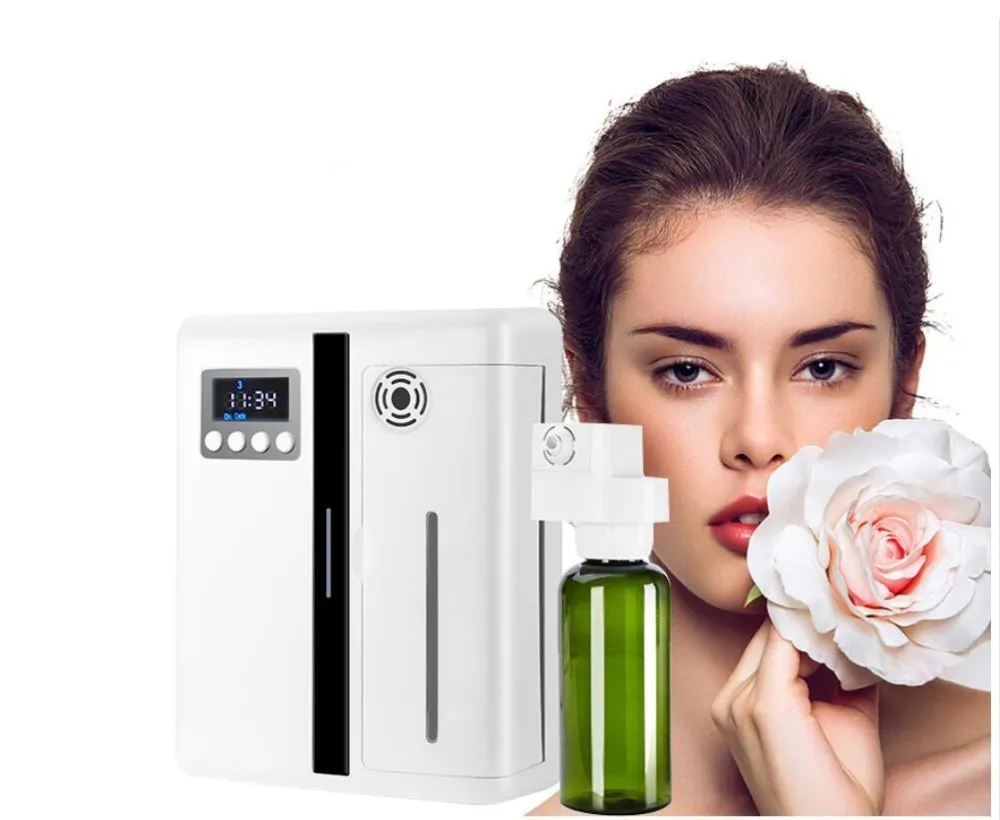 Essencial Oil Diffuser Machine Scent Marketing Solutions System Automatic Fan Aroma Dispenser Store el Perfume Sprayer Y200416274f