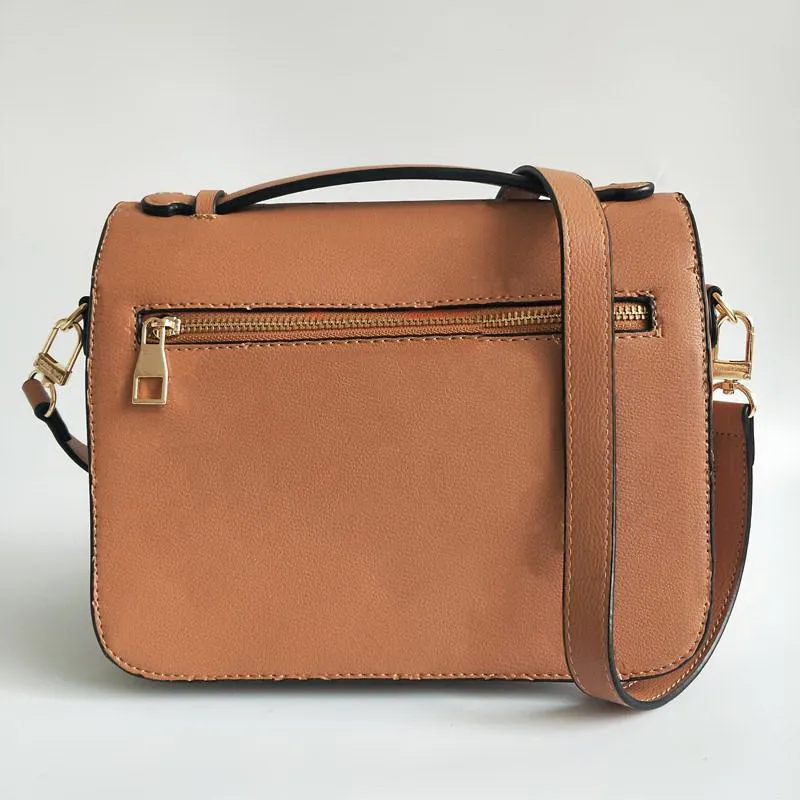 Sälj Topo Quality Wallet Classic portföljer Purses Women New Shoulder Bag Handbag Ladies Messenger Bag Tryck på Old Flower Han3094