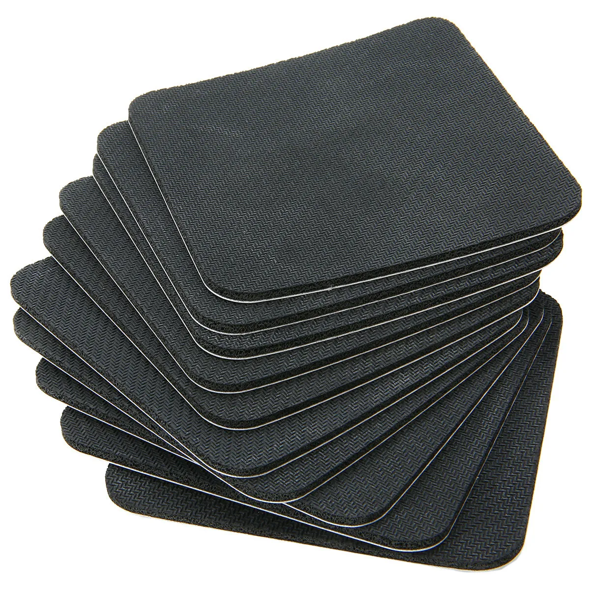 10Pcs 95x95mm Rubber Sublimation Coaster Blank Coaster Board Sublimation MDF Printing For Heat Press Machine