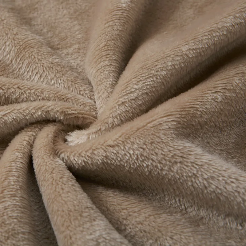 LREA manta de lana de coral de color puro sólido súper cálido invierno tiro suave en el sofá cama avión colchas de viaje sábanas Y200417