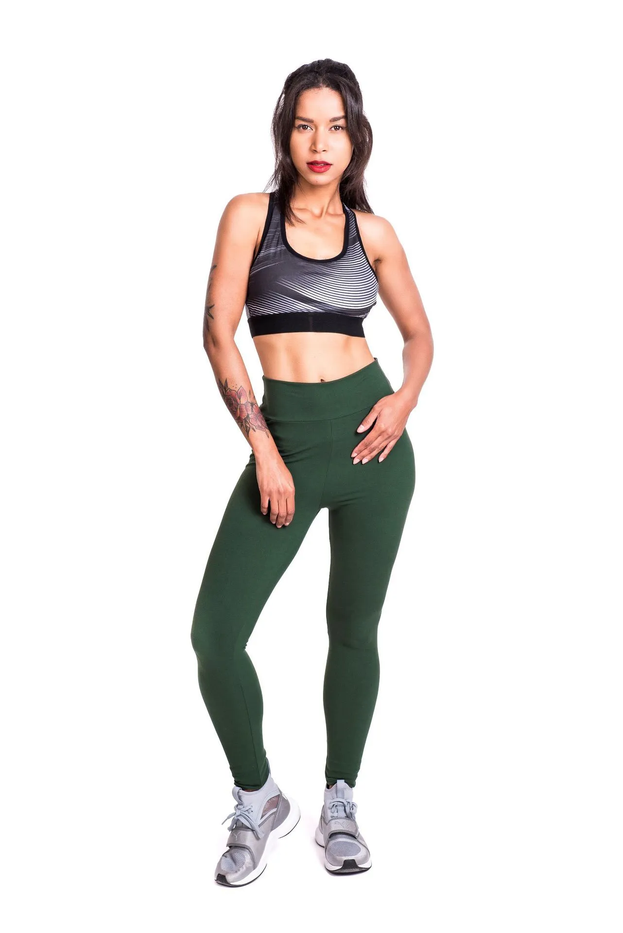 Europe and America foreign trade Autumn And Winter 2020 new solid color fashion tight yoga pants ladies stretch leggings Long Pant2281195