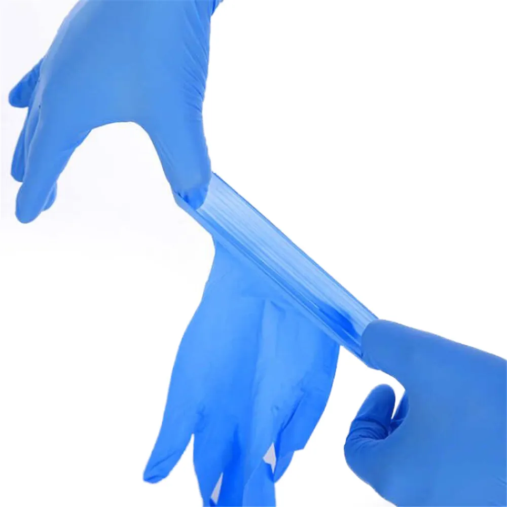 100 % одноразовые перчатки нитрильные резиновые перчатки Латекс для домашних пищевых лабораторных очистков резиновые перчатки Многофункциональные домашние инструменты T200508