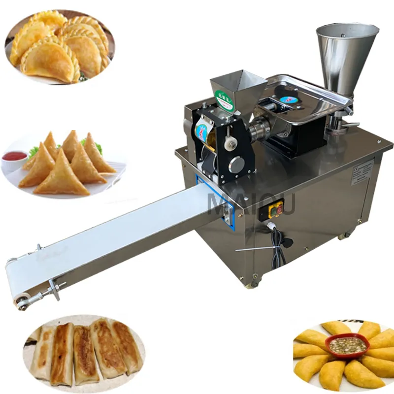 Última máquina de raviolis pelmeni samosa empanada máquina de bola de masa frita máquina para hacer samosa máquina formadora de gyoza 4800 Uds h228E