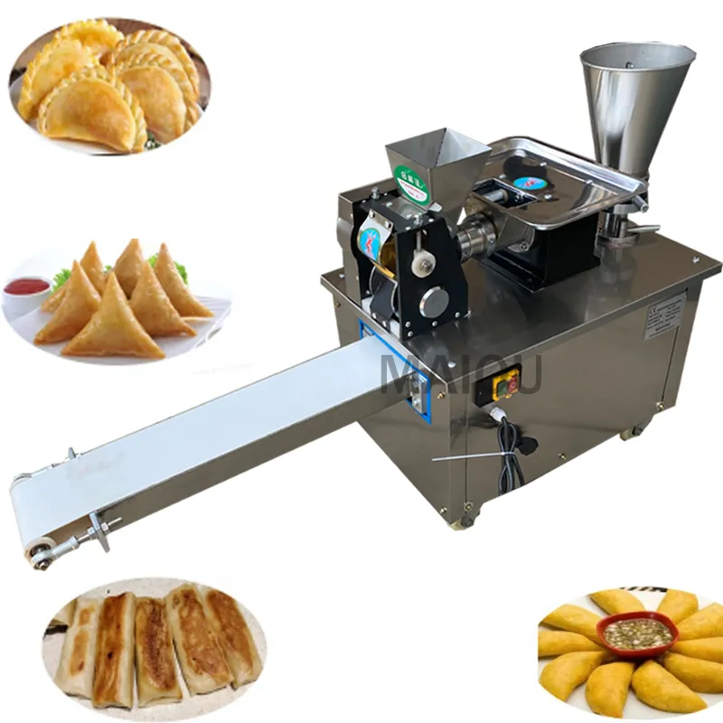 Mais recente máquina de ravioli pelmeni samosa empanada bolinho frito máquina samosa que faz a máquinagyoza formando machineh228E