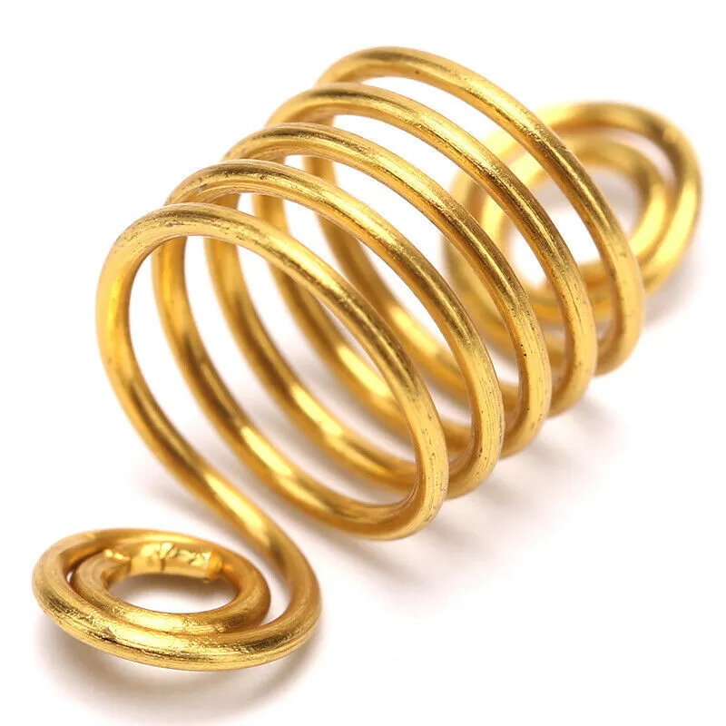 metallo anelli africani anelli perline perline tubi tubi charms dreadlock dreadlock capelli trecce di gioielli decorazione accessori oro 220312
