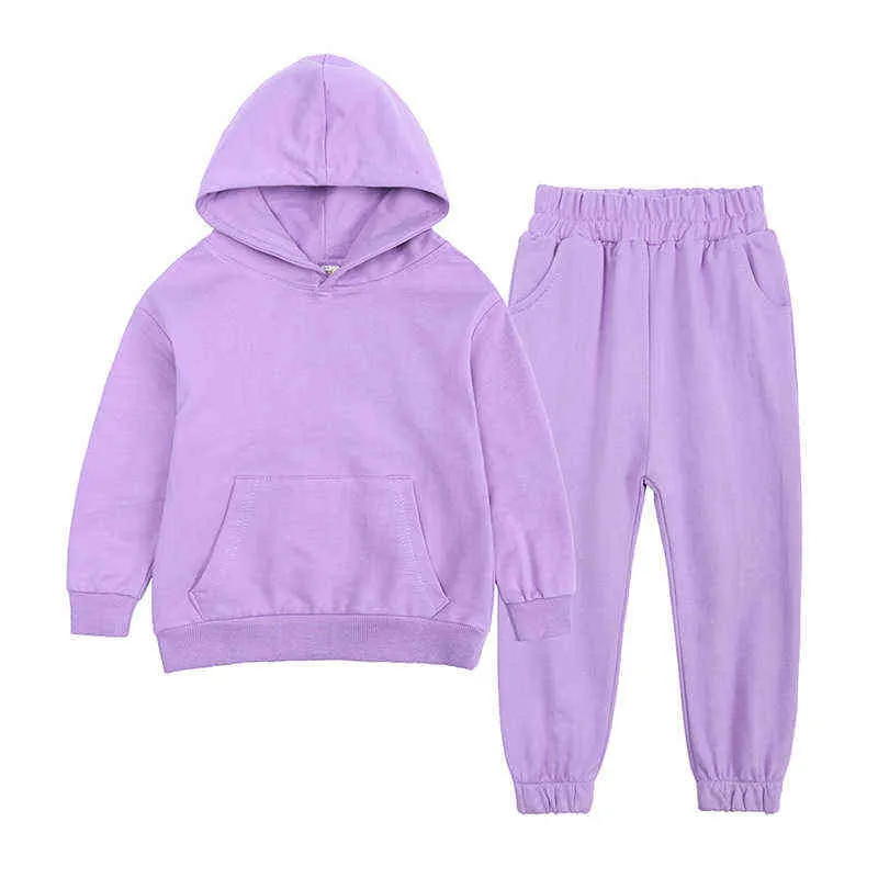 Traje para niños Conjuntos para niños y niñas Otoño Patchwor Sport set 2 piezas trajes de ropa 9 10 11 12 año 211224