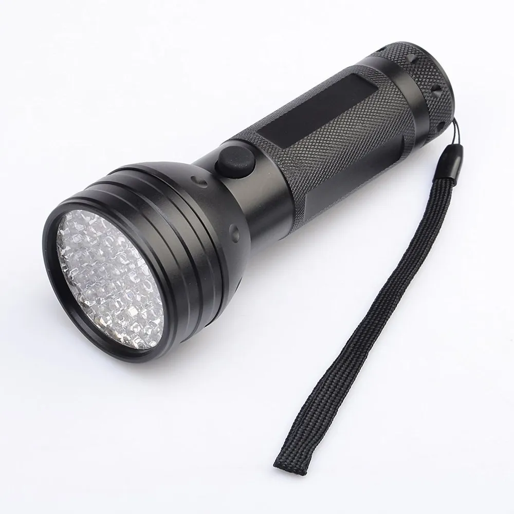 395 Nm 51 LED UV Ultraviolet Latksele Blacklight Torch Light Lampa oświetlenia aluminiowa 3851629