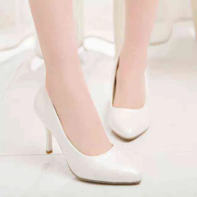 Сандалии тонкие пальцы на высоком каблуке обувь большие размеры 9 10 11 для женщин свадебные туфли весна осень 220309
