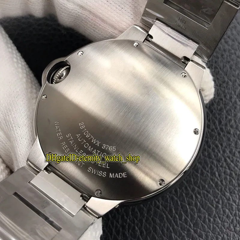 eternidade V6F V7 Versão de atualização 42MM ETA 2824 A2824 Mostrador branco automático 0016 Mens Watch Sapphire Rose Gold Case Sport Relógios 690194S