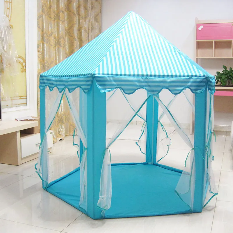 Play Tent Play House Ball Pit Pool Portable Foldable Princess Folding Tent Castle Gifts Toys Tents For Kids Children Girl Baby LJ200923