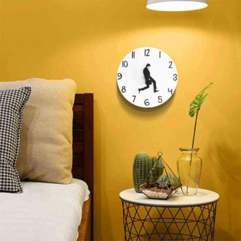 AU -WALL CLOCKS DULLY HOT POSTURE Настенные Часы Willent Современные Часы Часы Часы Дома Декор Разделы Декор Декор Настенные Часы Кварц H1230