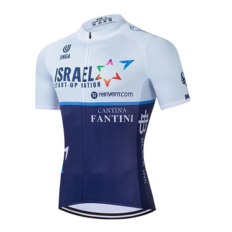2022 ISRAELE Cycling Team Jersey Bike Shorts 20D Gel Bib Set Ropa Ciclismo Uomo MTB Estate Ciclismo Maillot Abbigliamento inferiore205j