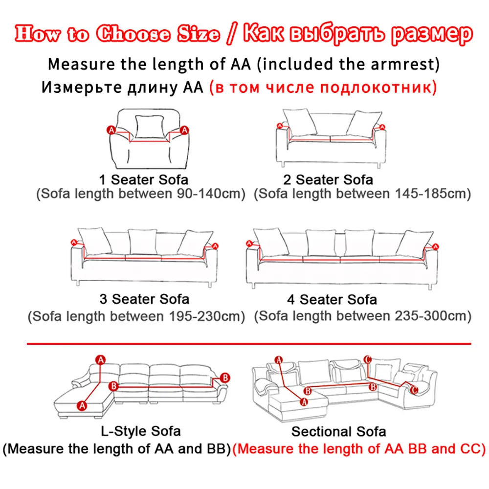 Airldianer Solid Color Corner Cover divani soggiorno elastico spandex Slipcover divano copertura divano astenera astuto 1234 sit LJ5655850
