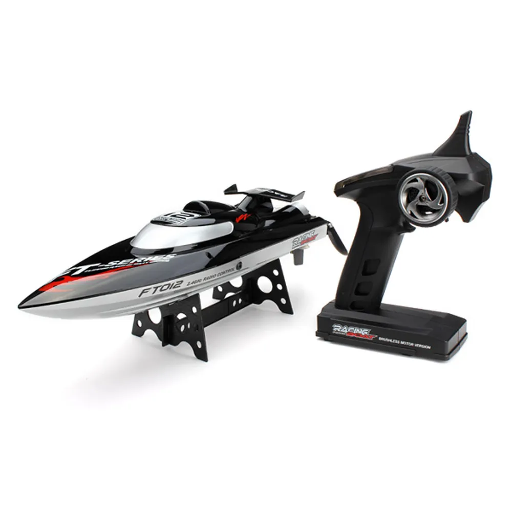 RC Boat 2.4G 4CH Brushless RC Racing Boat Triple Cover High Speedof 45km/h Water Cooling System automatic flip over RC Speedboat
