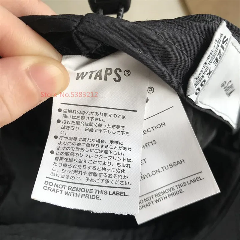 WTAPS Summer 5 Panel Camp Cap con coulisse regolabile da baseball Hip Hop Trucker s uomo donna cappello da papà montato 220312