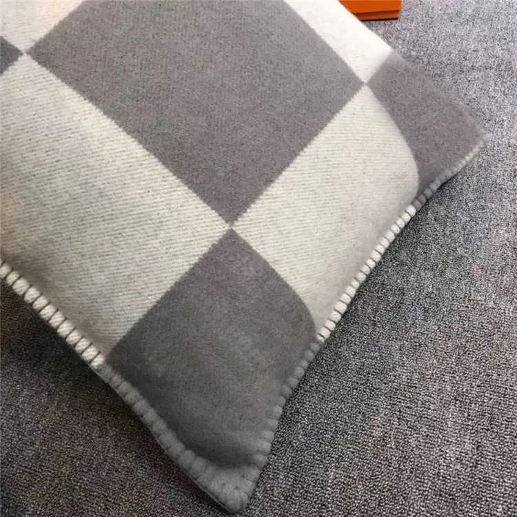 SMELOV Fashion Vintage Fleece Cesggio in pile Lettera di cuscino europeo Coperchio Cover in lana lancio federe di lusso 45x45cm 65x65cm3865012